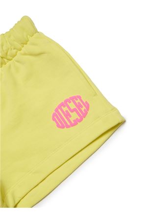 shorts in cotone giallo DIESEL KIDS | J01682KYAXZK325